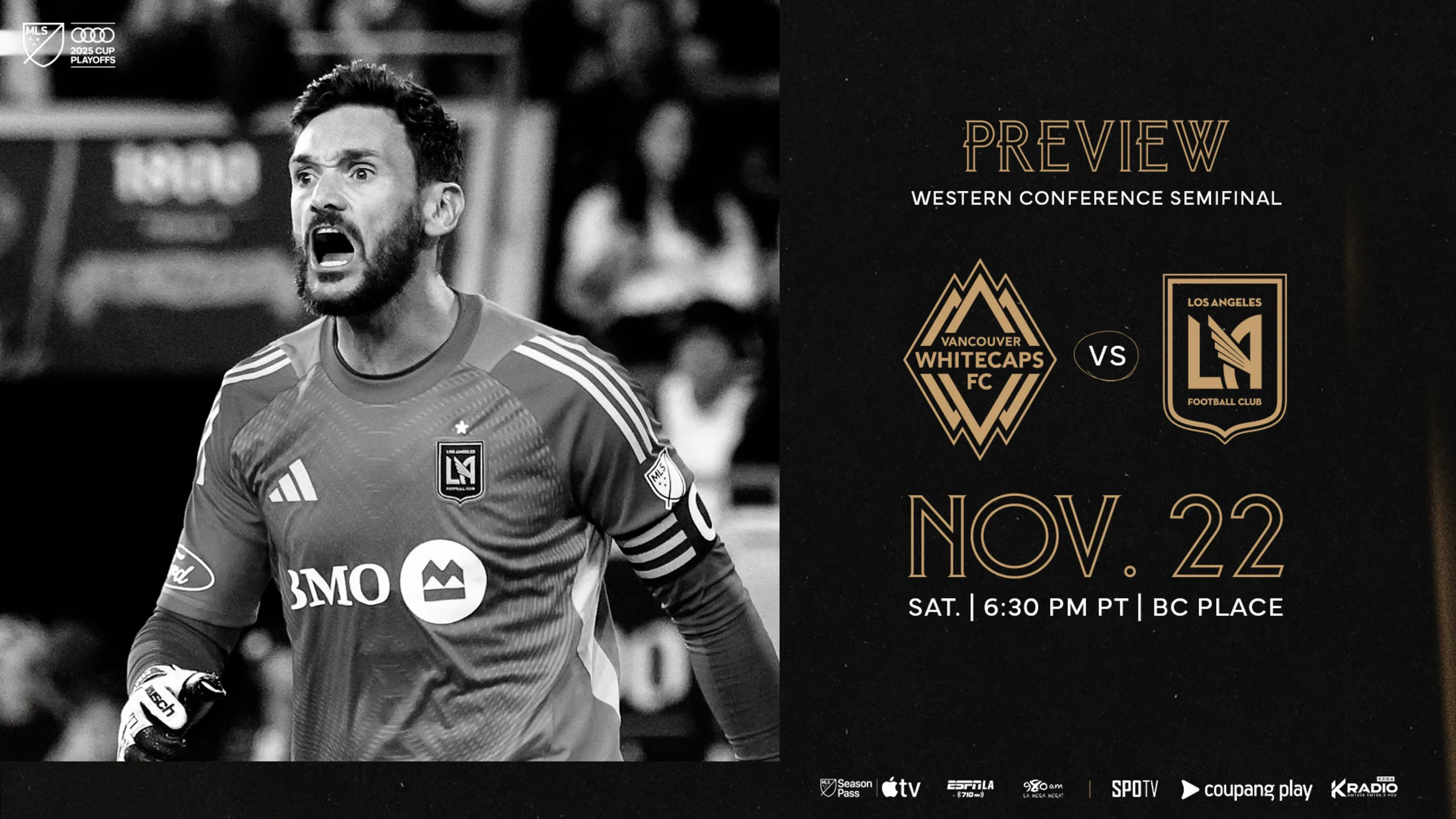 LAFC vs Vancouver Whitecaps - Audi 2025 MLS Cup Playoffs - Western Conference Semifinal