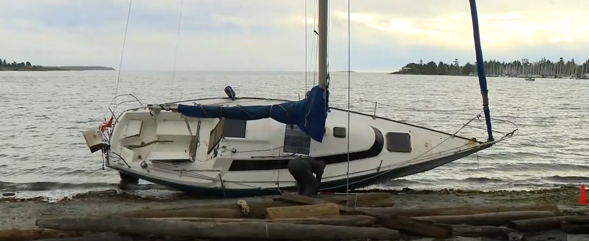 Vancouver Island hit with windy weather